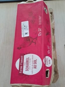Eierdoos gesloten
