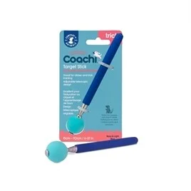COMPANY OF ANIMALS COACHI TARGET STICK AANWIJSSTICK BLAUW 15-70 CM