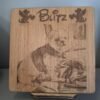 Foto op hout