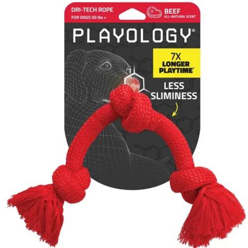 Playology - Dri-tech Rope - Beef - Large