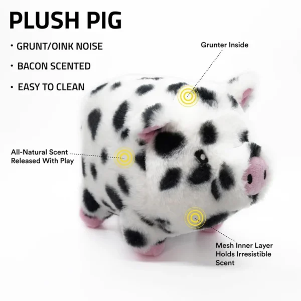 Playology - Plush Pig – Bacon – Large