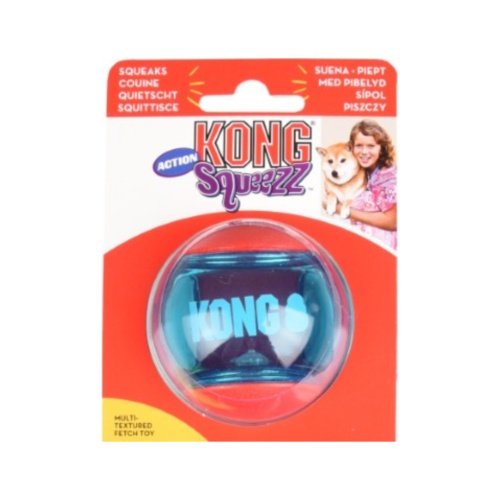 520481_V_01.png Kong® Squeezz® Bal Rood & Blauw