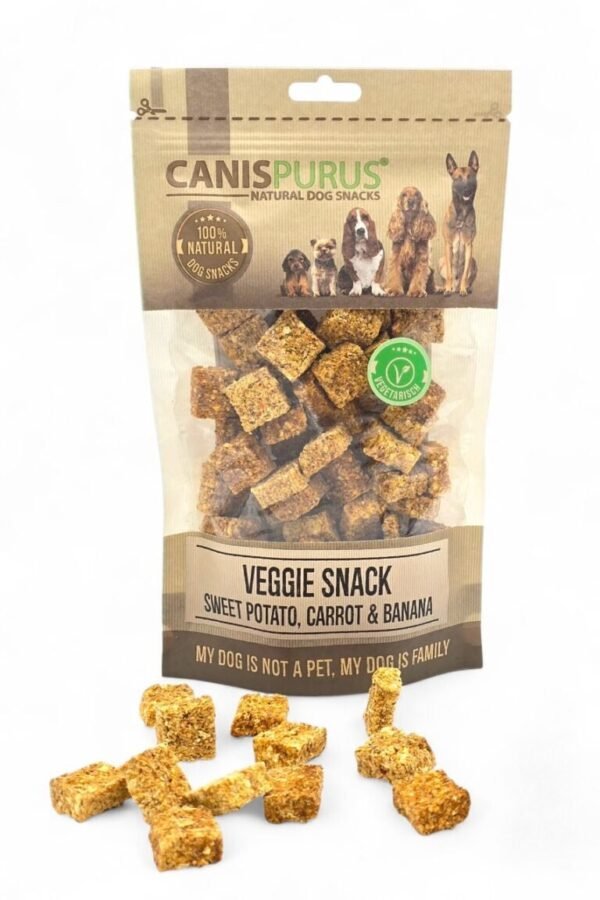 Canis Purus Veggie Snack - Sweet Potato, Carrot & Banana