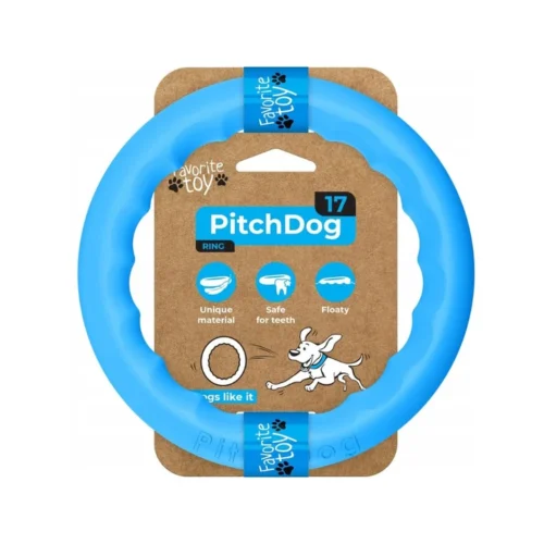 PitchDog - Fetch Ring Blue 17