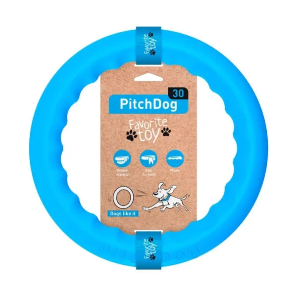PitchDog - Fetch Ring Blue 30
