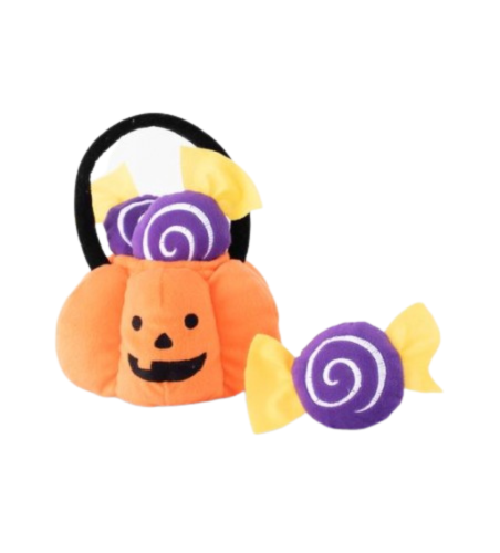 ZippyPaws - Trick-or-Treat Basket
